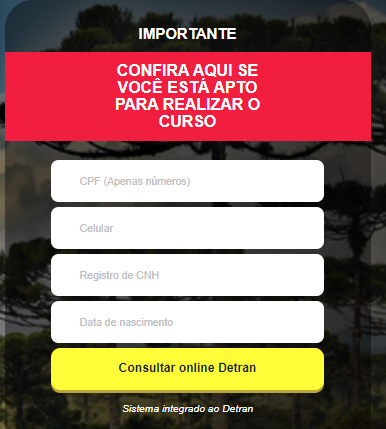 REALIZAR A INSCRIÇÃO NO CURSO